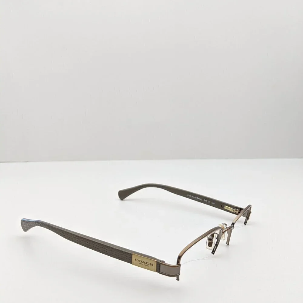 🕶️Coach HC5059 (Kacey) 9198(Sand/Sepia) Eyeglasses 50/18 135 /ALH152🕶️​